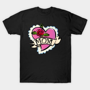 Mum Love Heart T-Shirt